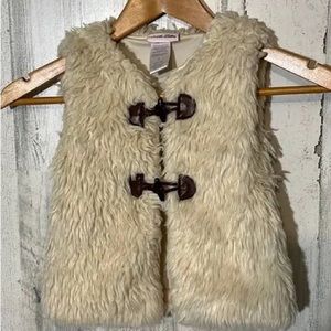 Little Lass Fuzzy Vest